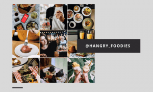 @hangry_foodies photo feature ranging from food spreads and detailed closeups.