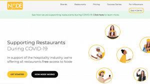Node App COVID-19 Restaurant Influencer Support Document