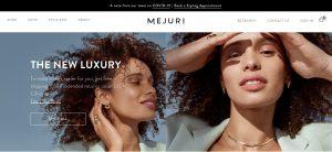 Mejuri Fine Toronto-based Jewelry E-commerce Company Website Home