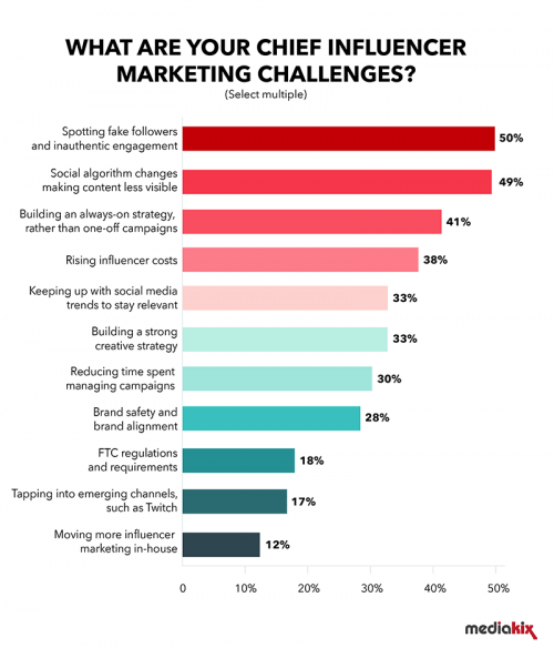 Influencer Marketing Challenges