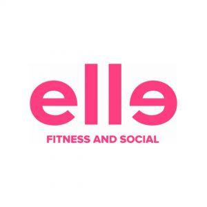 Elle Fitness and Social Logo