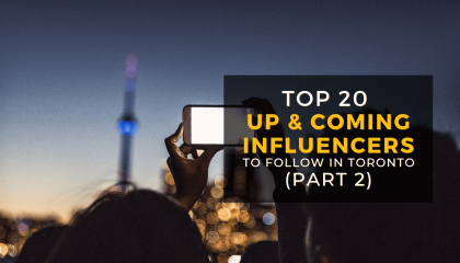 Top 20 Up & Coming Influencers